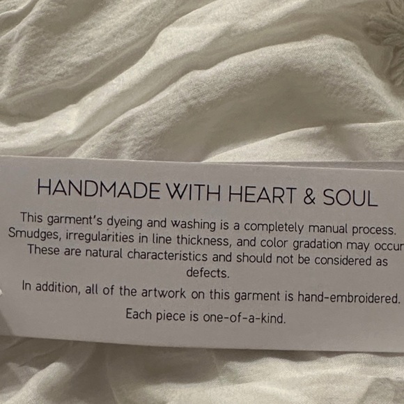 Karyn Seo Floral Embroidery V Neckline Short Sleeve Women’s Dress Size Large - - Picture 5 of 5